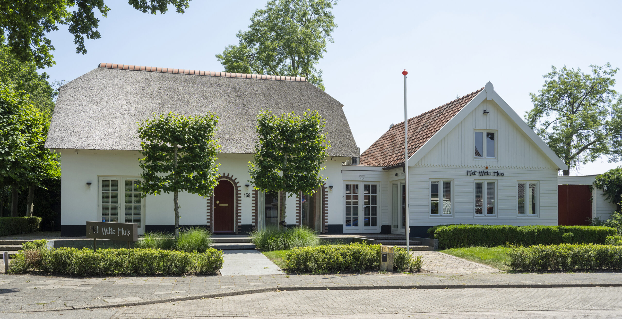 Historische vergaderruimte van Het Witte Huis nabij Zeist